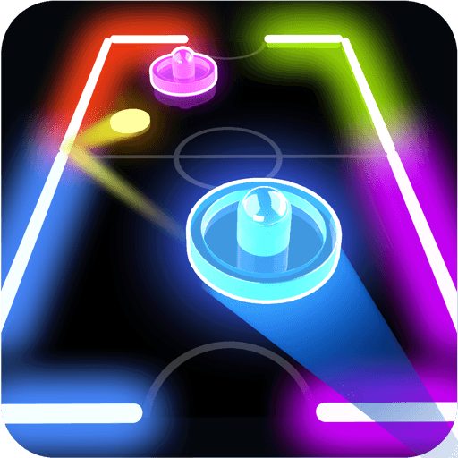 Glow Hockey HD